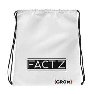 CRGM | FACTZ Drawstring bag