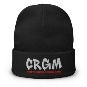 CRGM | Embroidered Beanie