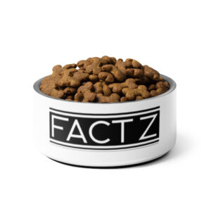 CRGM | FACTZ Pet bowl