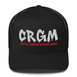CRGM | Embroidered Trucker Cap