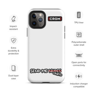 CRGM | Send Crypto Tough Case for iPhone®
