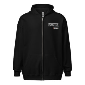 CRGM | FACTZ Unisex Zip Hoodie